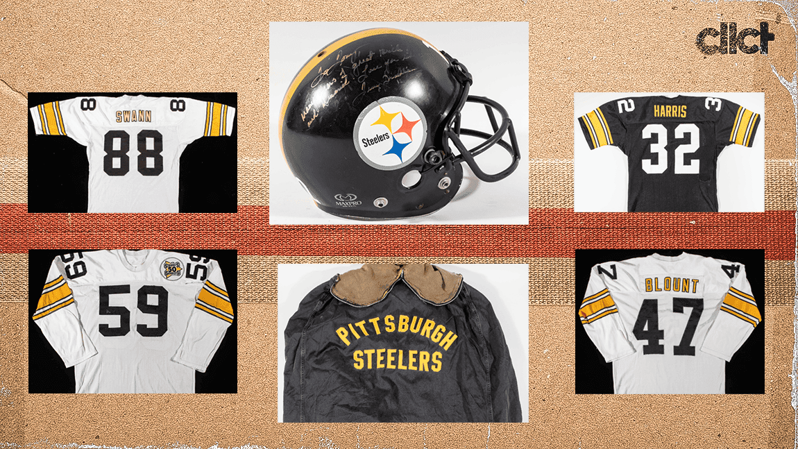 Cover Image for How a collection of historic Steelers jerseys was inspired by a TV commercial