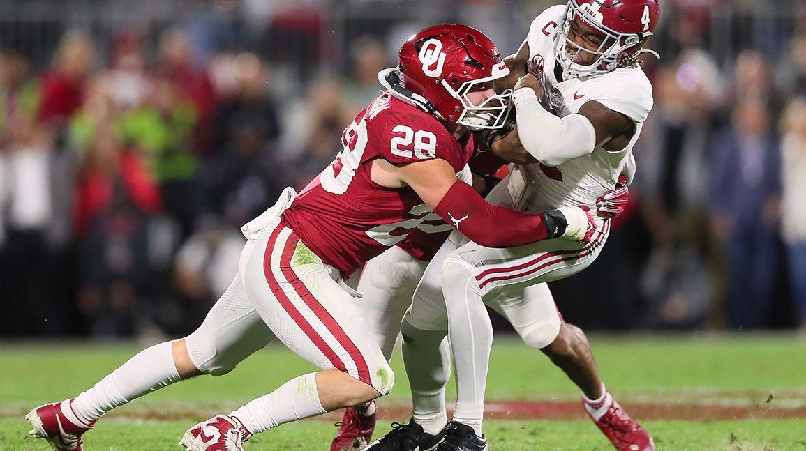 Cover Image for Oklahoma LB Danny Stutsman says jersey was stolen from locker