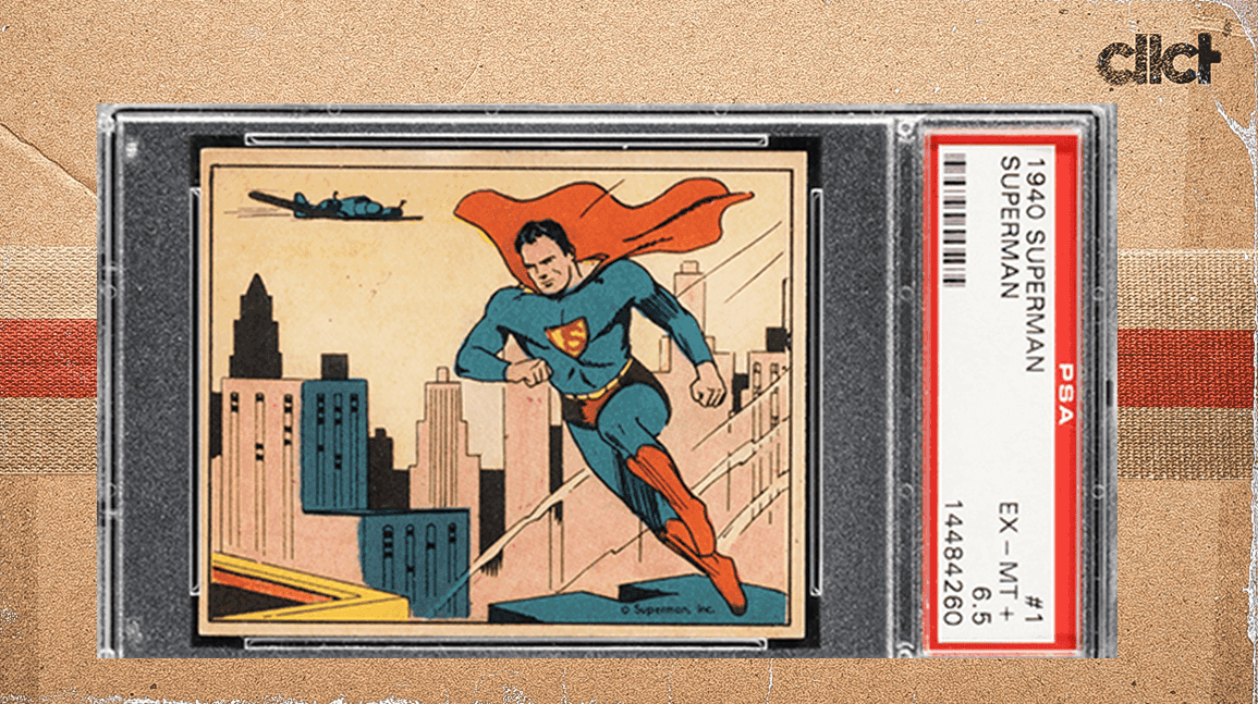 1940 Superman card sells for record $36,250
