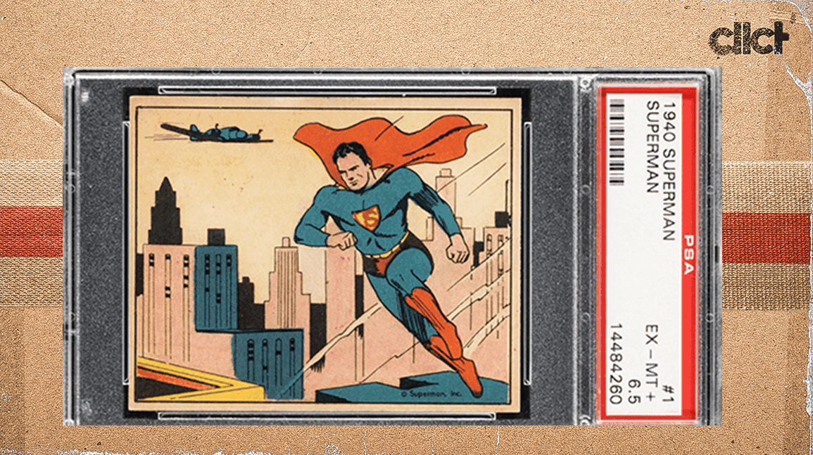 Cover Image for 1940 Superman card sells for record $36,250