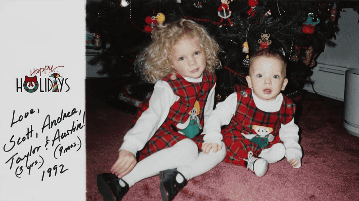 Two Taylor Swift family holiday cards combine to sell for nearly $5k