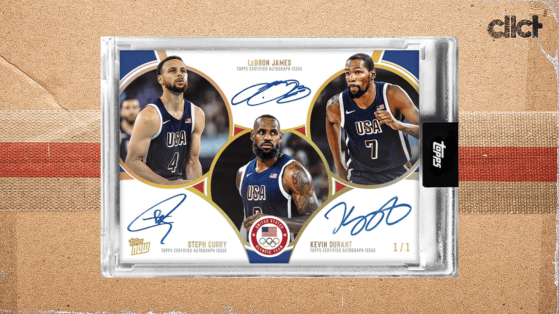 Bounty battle rages for LeBron, Curry, Durant triple auto card