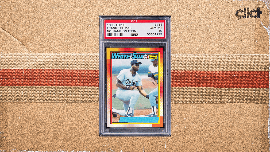 Only Frank Thomas 'No Name on Front' PSA 10 heads to auction