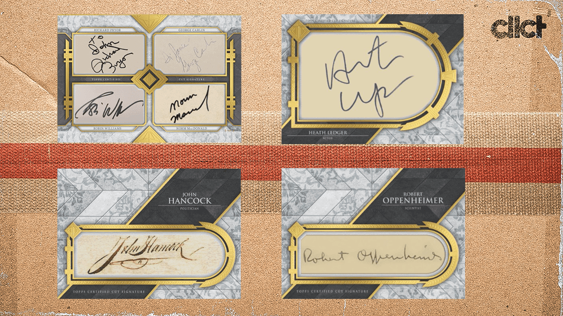 Cover Image for From Marilyn Monroe to John Hancock: cllct rates auto cards in Topps Transcendent Baseball