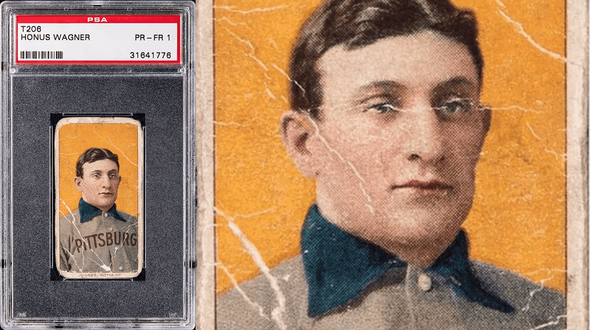 Cover Image for T206 Honus Wagner goes to auction with $5 million estimate