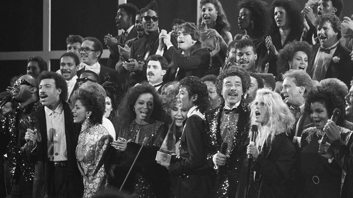 Cover Image for On 40th anniversary, 'We Are The World' memorabilia remains rare