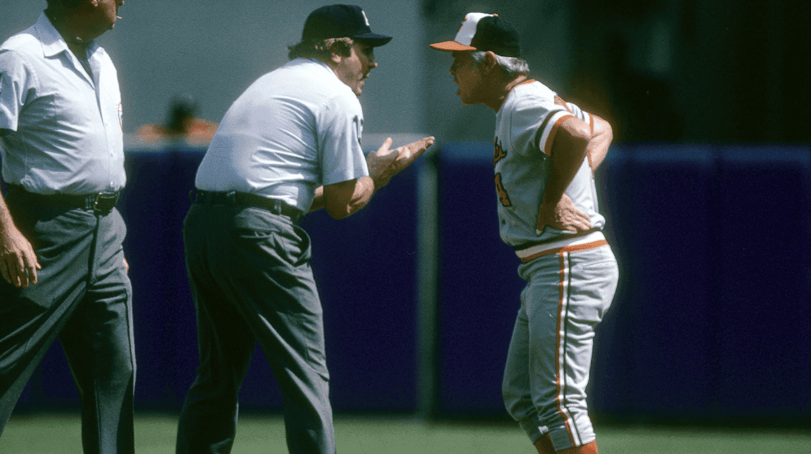 Cover Image for Earl Weaver game-worn jersey with custom cigarette pocket sells for $3,240