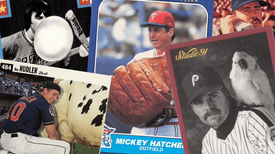 Cover Image for Weirdest baseball cards ever: These 10 feature strange images