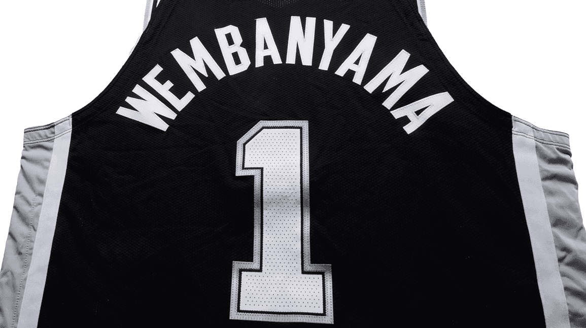 Cover Image for Victor Wembanyama jersey sells for $120,000 at Sotheby's