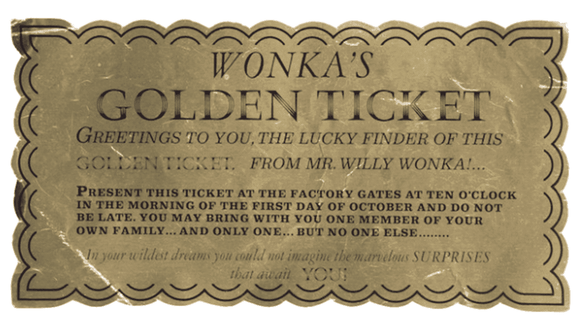 What is a Wonka 'Golden Ticket' worth? $65,767 in Bonham's auction