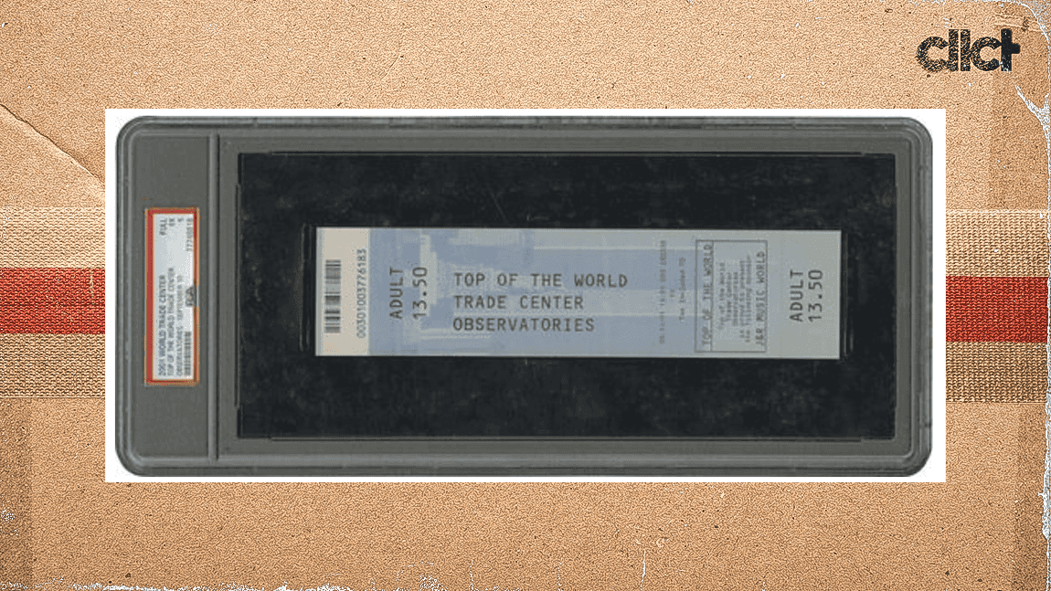 Cover Image for Auction of World Trade Center ticket presents ethical dilemma