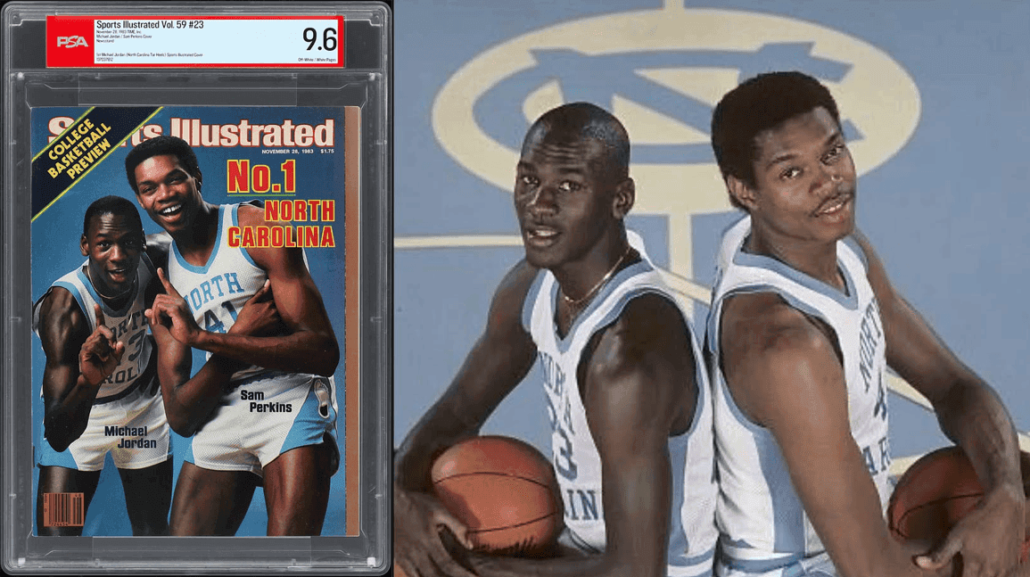 Michael Jordan North Carolina "Sports Illustrated" cover sells for record $229k