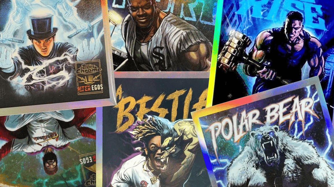 Topps' 'Alter Ego' inserts poised to be hobby’s next big chase cards