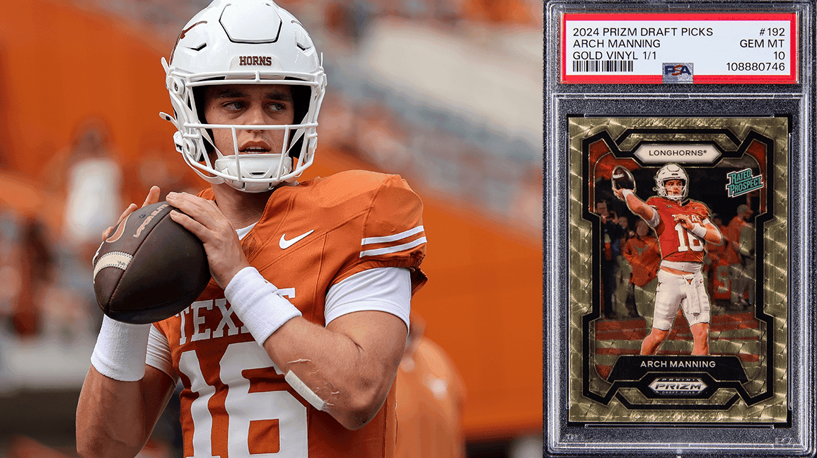 Arch Manning struggles on field, but still sets hobby records