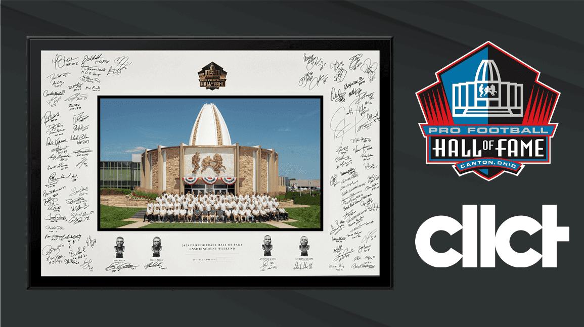 Pro Football Hall of Fame, cllct unveil historic autographed collectible