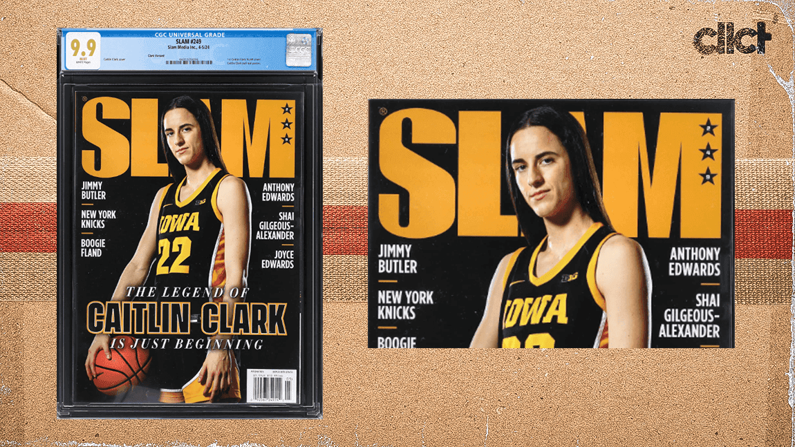 Caitlin Clark sets record for any SLAM magazine cover at nearly $5k