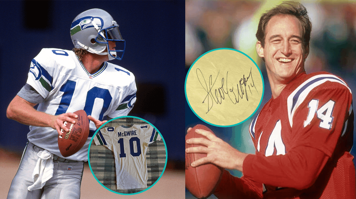 We have WINNERS for the best Patriots and Seahawks collections!