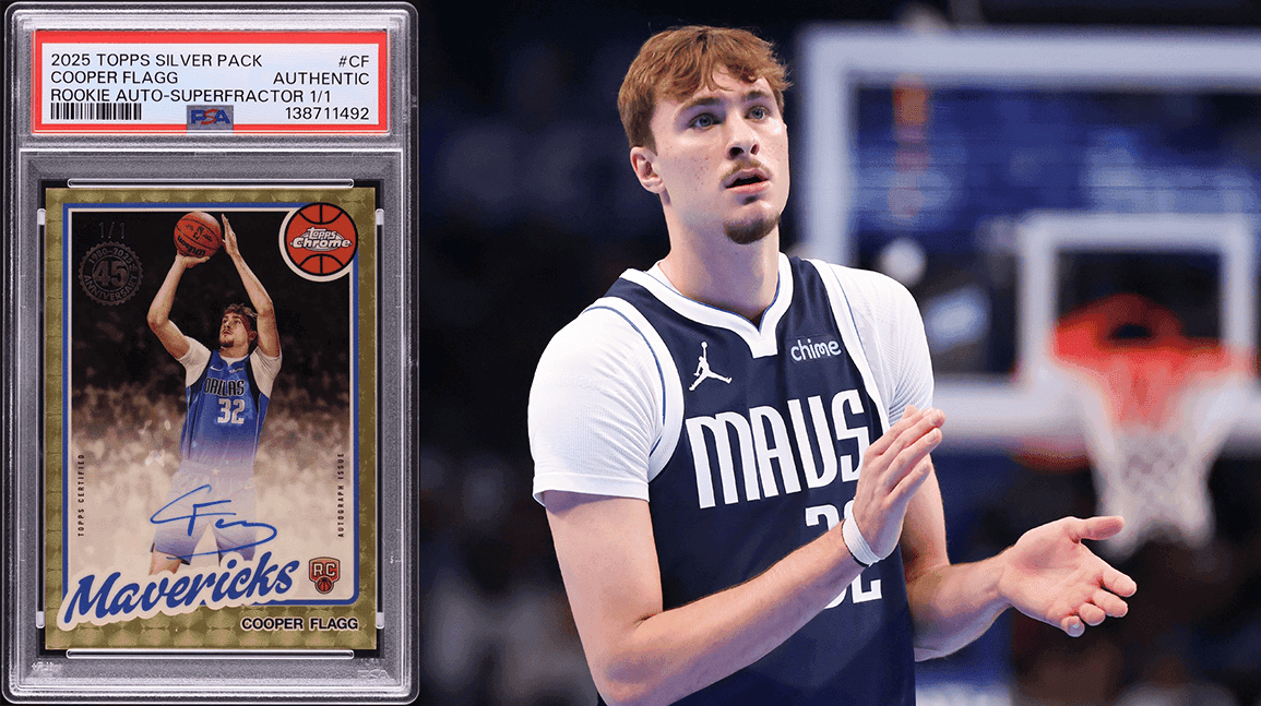 Cover Image for 'A Willy Wonka story:' Cooper Flagg superfractor a life-changer for Chicago native