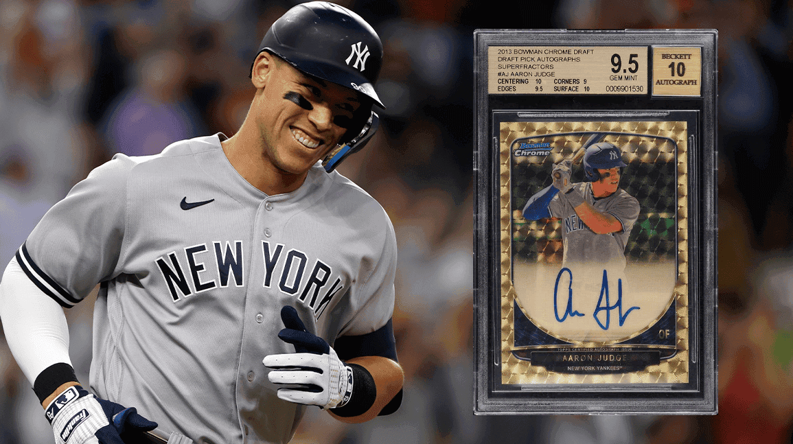 Aaron Judge card sells for record-setting $5.2 million