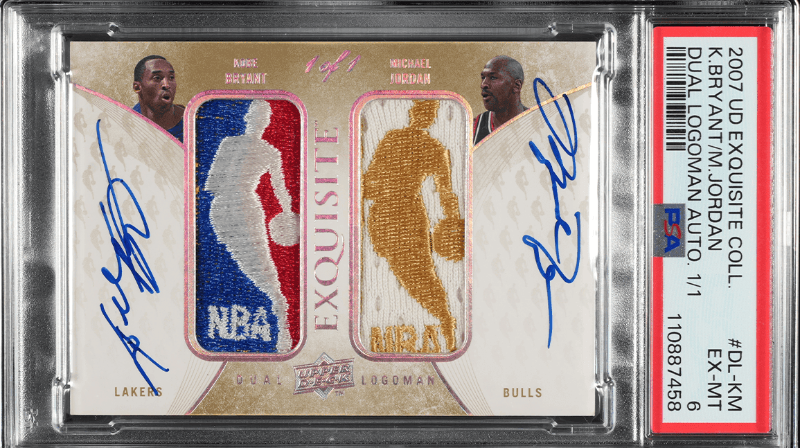 The 10 most expensive sports cards of 2025: MJ-Kobe Dual Logoman tops list