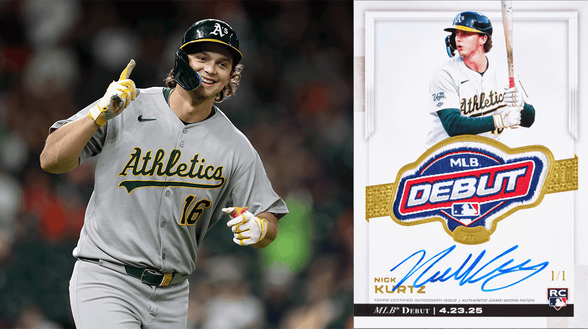 Nick Kurtz RDPA pulled quickly after Topps Chrome Update release