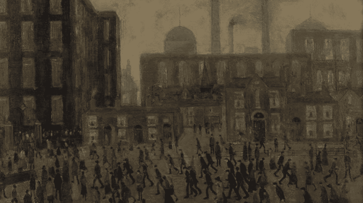 Once bought for £10, L.S. Lowry's 'Going to the Mill' could now sell for $1 million