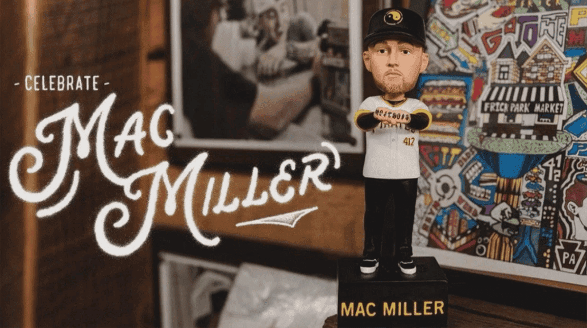 Mac Miller bobblehead drives huge crowd in Pittsburgh