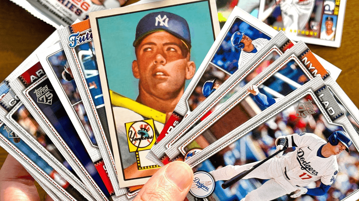 Topps hiding a '52 Mantle in one 2026 Series 1 pack