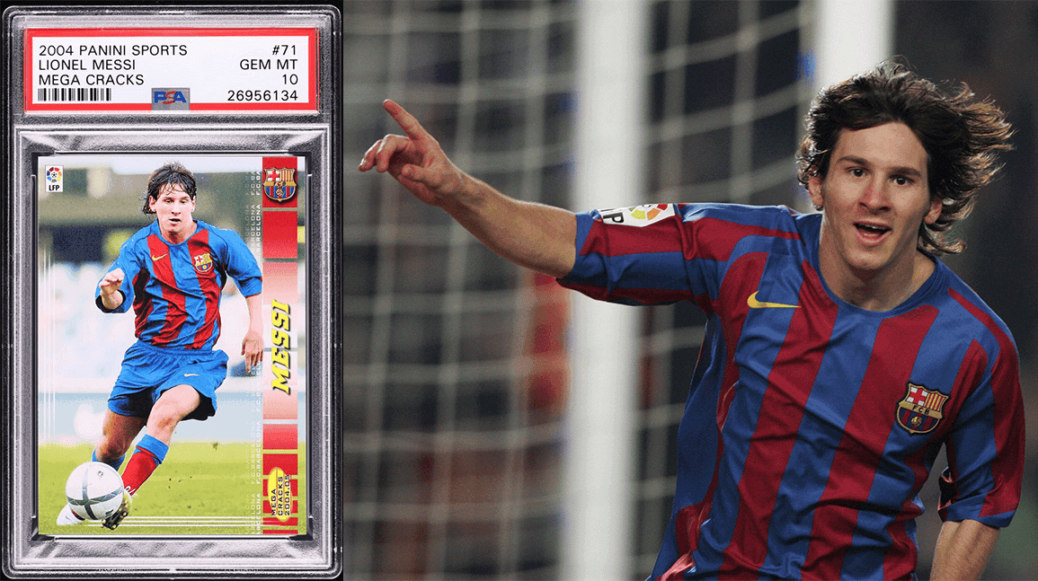Key Lionel Messi rookie cards set public records at Fanatics Collect