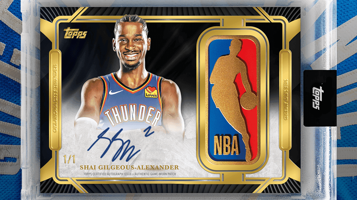 Topps previews first NBA Gold Logoman cards