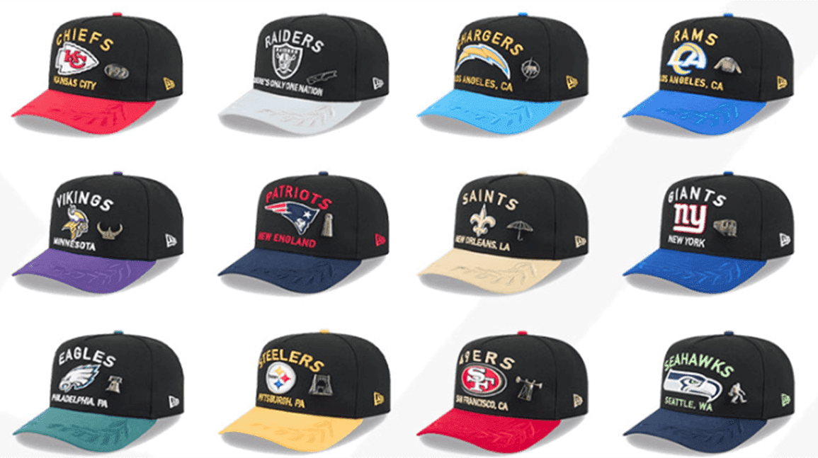 What are those pins on NFL Draft hats? We explain, rank all 32