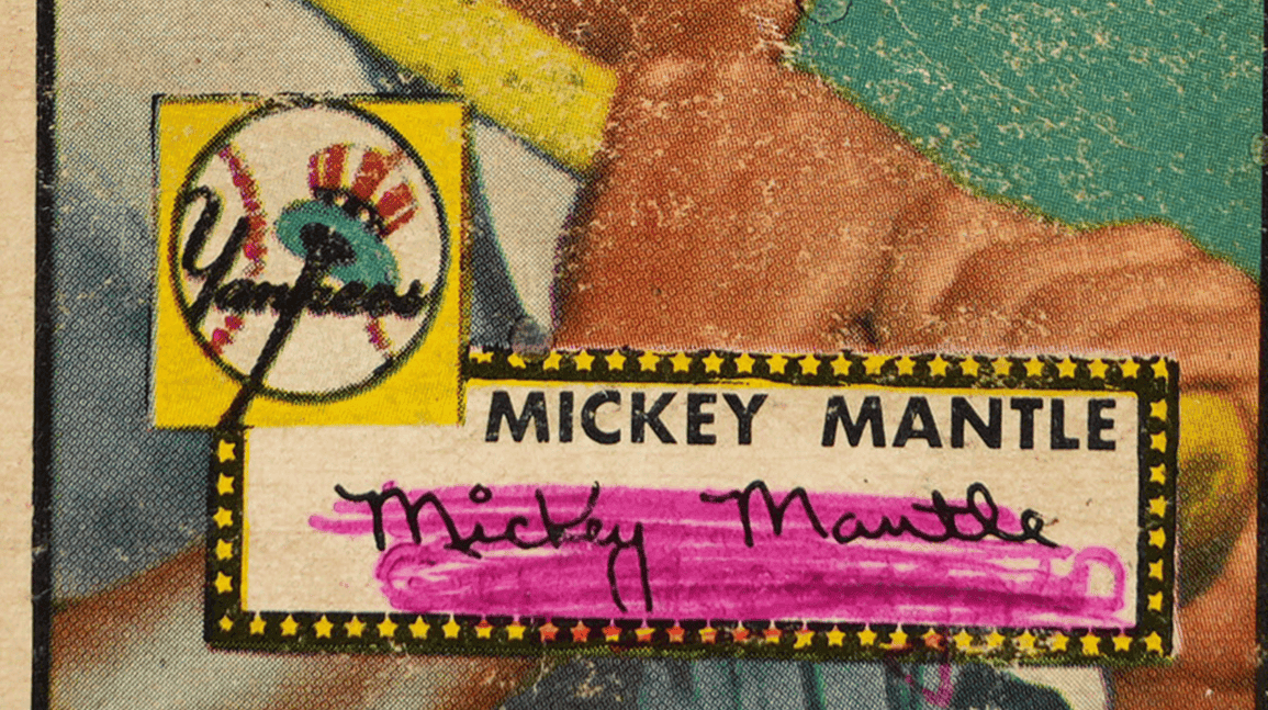 'Pink' 1952 Topps Mickey Mantle sells for $17,400