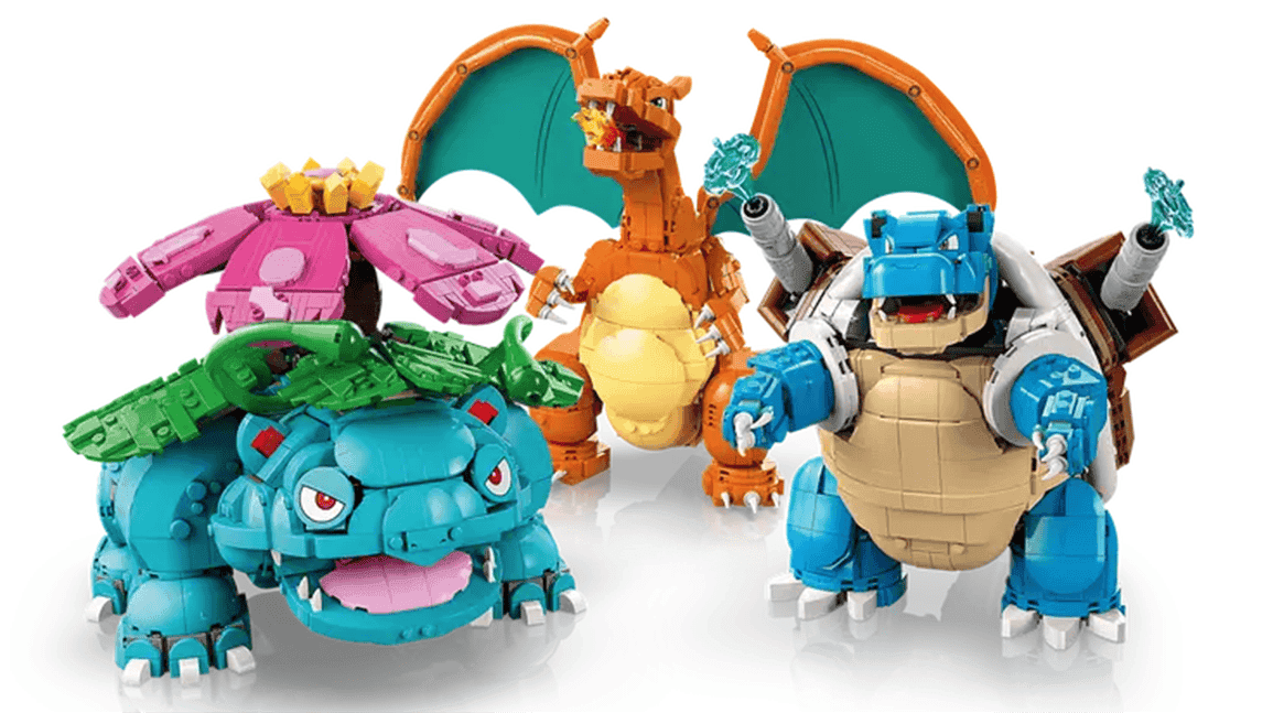 Catch 'em all: LEGO launches three Pokémon sets