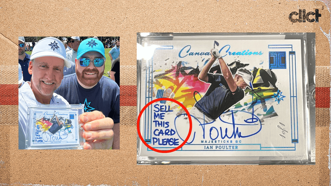 'Sell me this card:' Golfer Ian Poulter gets 1/1 auto card returned by fan