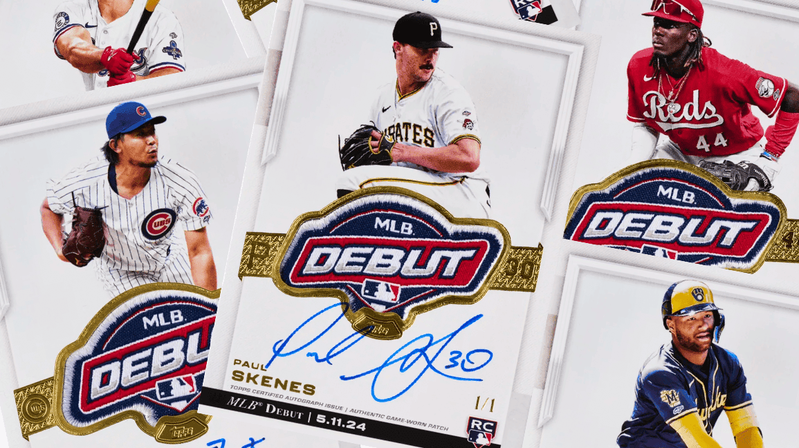 Numbers don't lie: Topps Rookie Debut Patch Autograph is now king