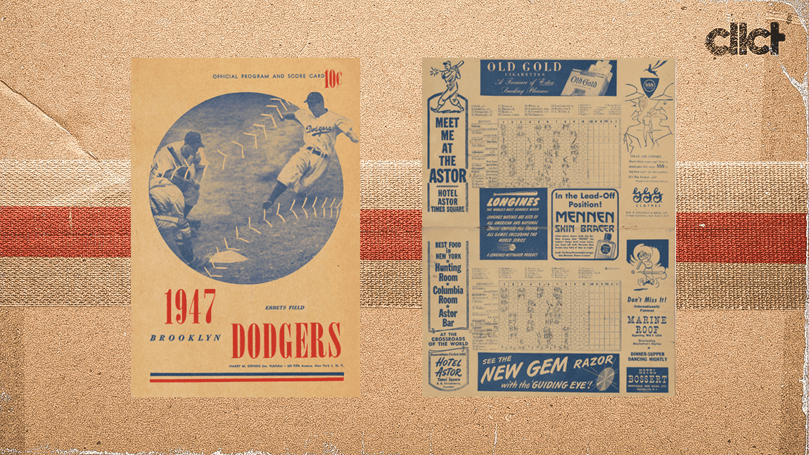 Scorecard from Jackie Robinson's debut soars into rare territory