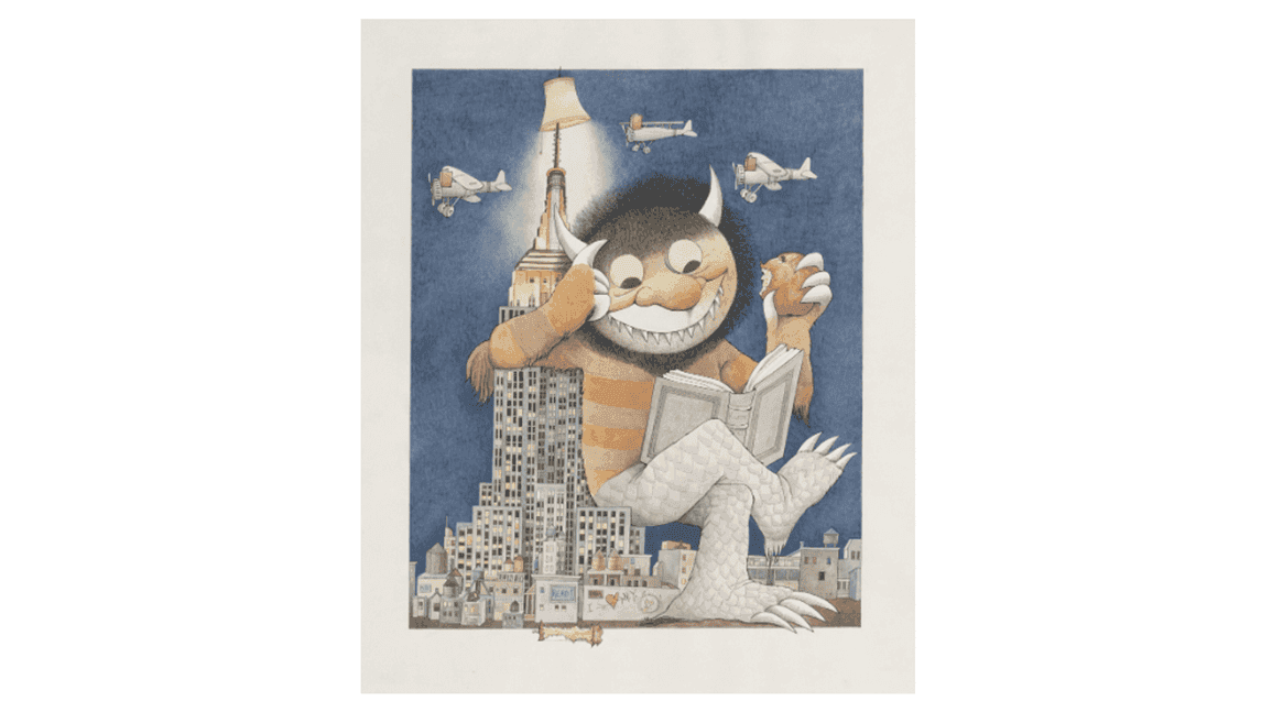 Cover Image for 'Where the Wild Things Are' original artwork sells for $336k