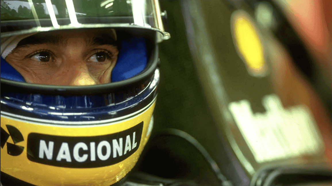 Ayrton Senna helmet from 1992 Belgian Grand Prix sells for record $963,700