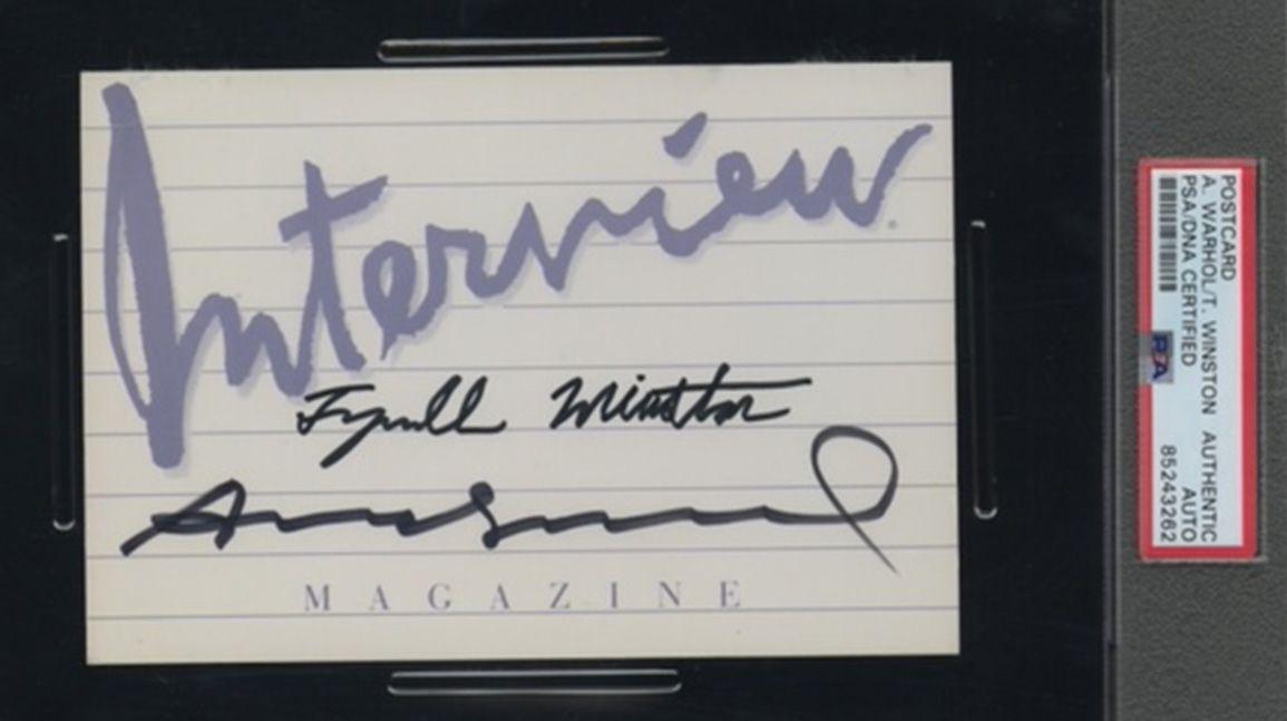 Cover Image for PSA-slabbed artwork from Tyrrell Winston to be sold Thursday